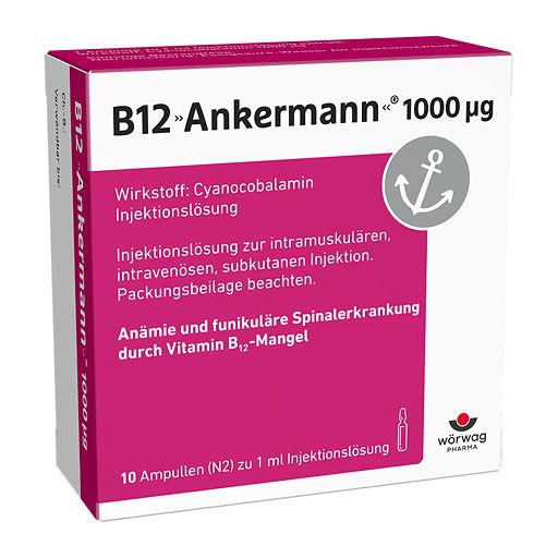 B12 ANKERMANN 1.000 μg Ampullen