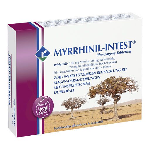 MYRRHINIL INTEST überzogene Tabletten