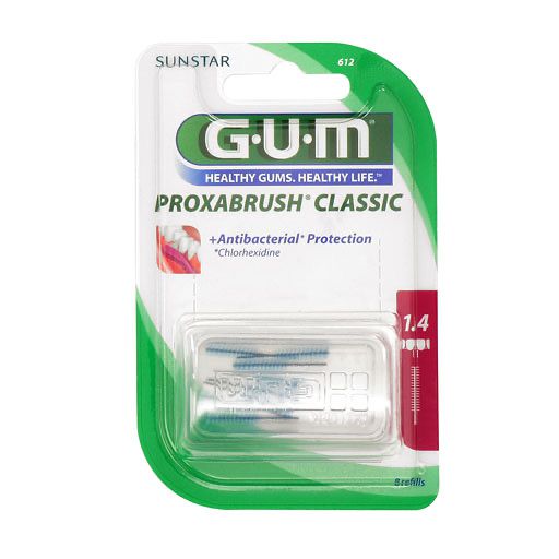 GUM Proxabrush Ersatzbürsten 0,7 mm Kerze