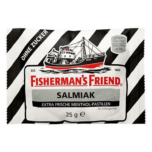 FISHERMANS FRIEND Salmiak ohne Zucker Pastillen