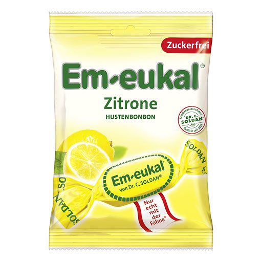 EM-EUKAL Bonbons Zitrone zuckerfrei