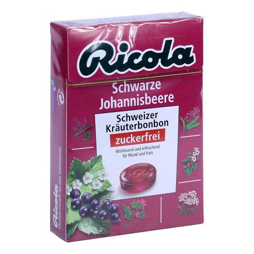 RICOLA o.Z.Box Schwarze Johannisbeere Bonbons