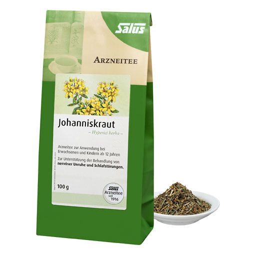 JOHANNISKRAUT ARZNEITEE Hyperici herba Bio Salus