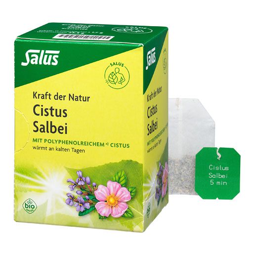 CISTUS SALBEI Kräutertee Kraft d.Natur Salus Fbtl.