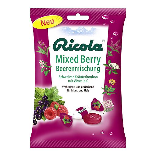 RICOLA m.Z.Beutel Mixed Berry Bonbons