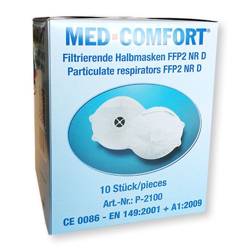 MED-COMFORT FFP2 NR D - Filtrierende Halbmaske m. Ventil