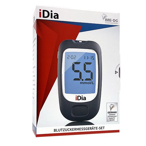 IDIA IME-DC Blutzuckermessgerät Set mmol/l