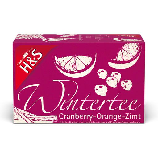 H&S Wintertee Cranberry-Orange-Zimt Filterbeutel