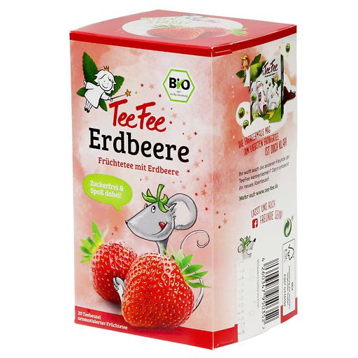 TEEFEE Teebeutel Erdbeere zuckerfrei