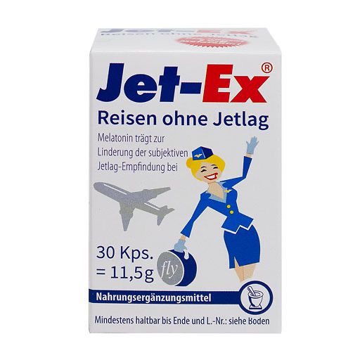 JET-EX Reisen ohne Jetlag Kapseln