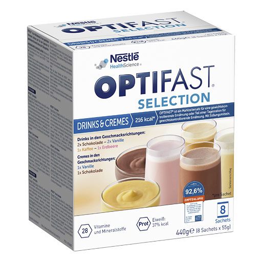OPTIFAST Selection Drinks & Cremes Pulver