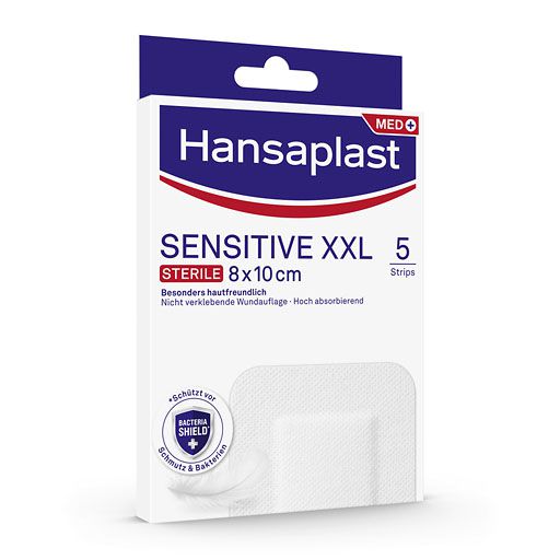 HANSAPLAST Sensitive Wundverband steril 8x10 cm