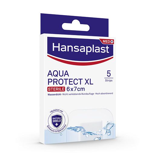 HANSAPLAST Aqua Protect Wundverb.steril 6x7 cm
