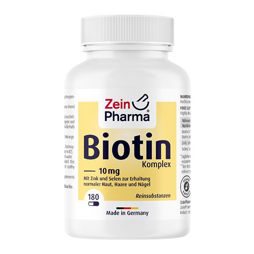 BIOTIN KOMPLEX 10 mg+Zink+Selen hochdosiert Kaps.