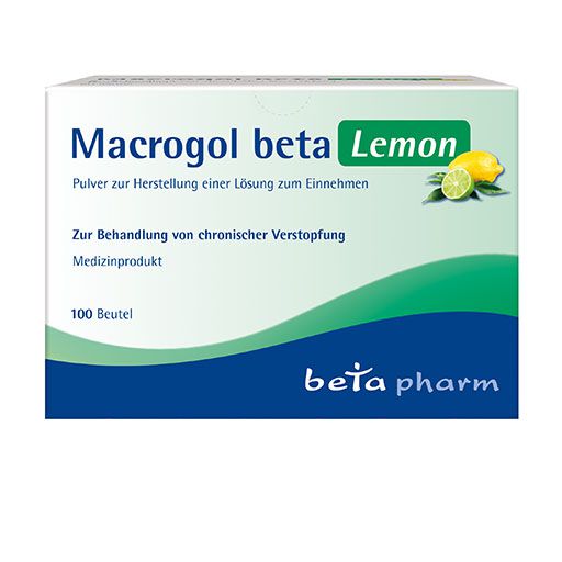 MACROGOL beta Lemon Plv.z.Her.e.Lsg.z.Einnehmen