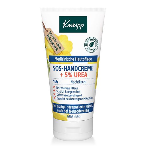 KNEIPP SOS-Handcreme+5% Urea Nachtkerze