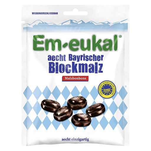 EM-EUKAL Bonbons aecht Bayrischer Blockmalz gg.Azh