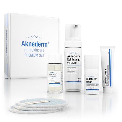 AKNEDERM Premium Set sensitive skin