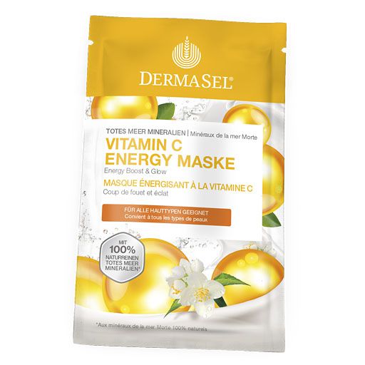 DERMASEL Totes Meer Vitamin C Energy Maske