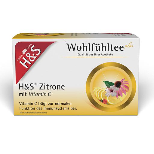 H&S Zitrone mit Vitamin C Filterbeutel