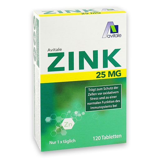 ZINK 25 mg Tabletten