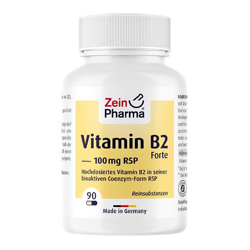 VITAMIN B2 FORTE 100 mg bioaktives R5P Kapseln