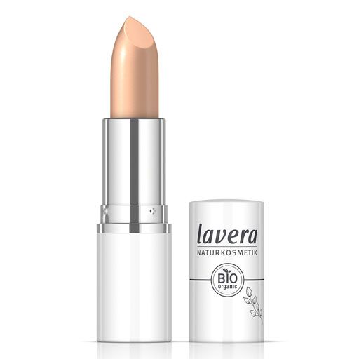 LAVERA Cream Glow Lipstick peachy nude 04
