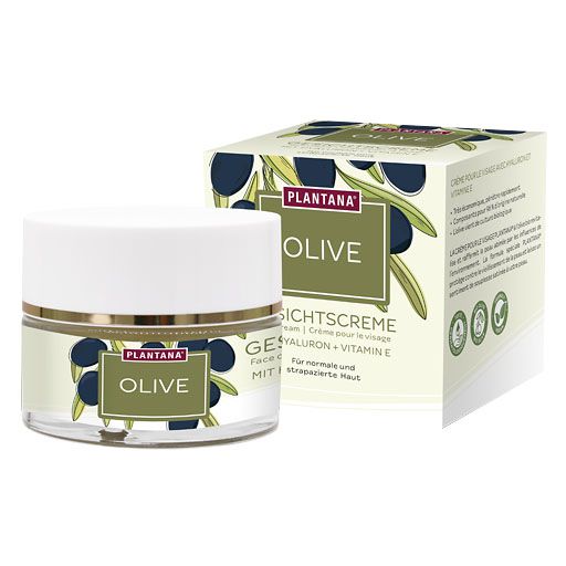 PLANTANA Olive Gesichtscreme Hyaluron & Vitamin-E
