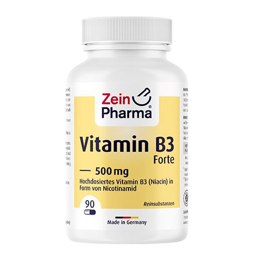 VITAMIN B3 FORTE Niacin 500 mg Kapseln